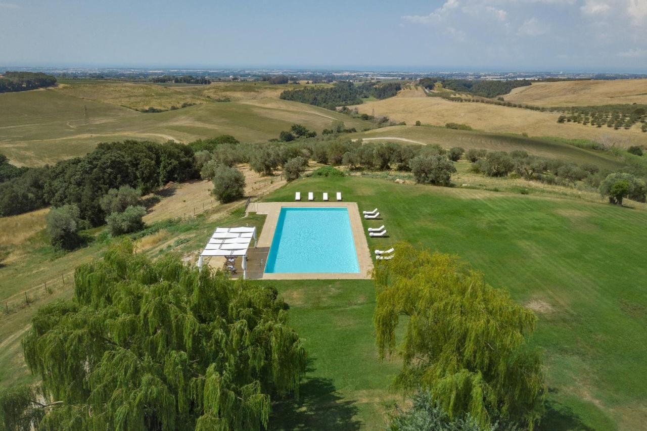 La Marrana - Castello Del Terriccio Villa Castellina Marittima Bagian luar foto